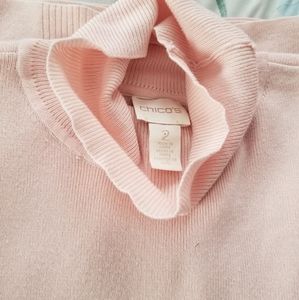 Chicos Knit Turtleneck